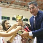 10. Geleneksel Çocuk Oyunları, Burhaniye Atatürk Kapalı Spor Salonu’nda düzenlenen ödül töreni ile tamamlandı