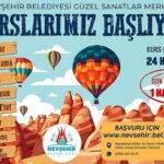 Nevşehir’de çocuk ve gençleri sanatla buluşturan Nevşehir Belediyesi Güzel Sanatlar Merkezi’nde açılacak olan yaz dönemi kursları için kayıtlar başladı