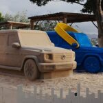 ‘Sand Carstle’ eseri Mercedes-Benz ve Pilevneli Gallery iş birliğiyle MOMO Bodrum’da