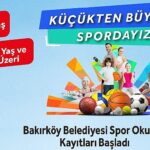 Bakırköy Belediyesi’nin Kış Spor Okulları Kayıtları Devam Ediyor