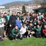 Özel çocuklardan Kocaelispor’a özel ziyaret