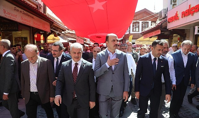 Başkan Altay 4. Tarihi Bedesten Alışveriş Günleri’ne Destek Veren Esnafa ve Ziyaretçilere Teşekkür Etti